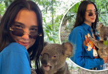 Dua Lipa vazhdon me paraqitjet unike në imazhet e radhës nga Australia