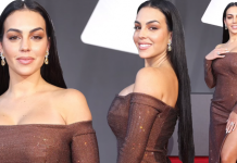 Partnerja e Cristiano Ronaldos, Georgina duket mahnitëse në tapetin e kuq të “Latin Grammy Awards”
