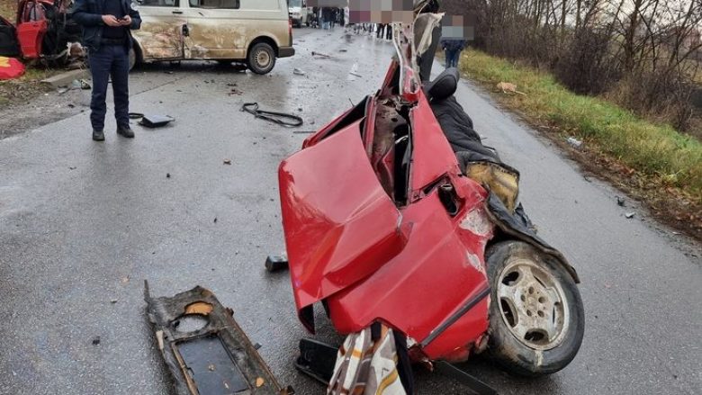 Aksident me fatalitet në rrugën Arllat Malishevë  një i vdekur e pesë të lënduar