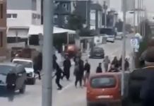 Sulmohen futbollistët dhe tifozët e KF Bashkimi (Video)