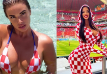 Tifozja joshëse e Kroacisë, Ivana Knoll është ndjekur nga 400 mijë persona që nga fillimi i Botërorit – feston milionin e parë në Instagram