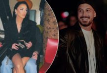 Donaldi i qëndron afër Borës edhe gjatë angazhimeve profesionale, poston foto teksa e mban në prehër