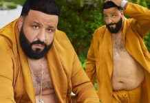 DJ Khaled tregohet i guximshëm teksa pozon me barkun e zhveshur për linjën e të brendshmeve të Rihannas
