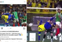 Ronaldo poston një foto të tij duke tentuar një gjuajtje akrobatike në debutimin te Al-Nassr – por realiteti është ndryshe