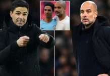 Arteta e pranon se ka kopjuar disa taktika të Guardiolas