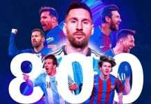Messi arrin shifrën e 800 golave si profesionist