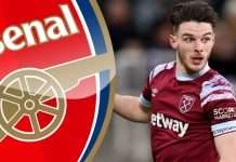 Declan Rice, objektivi kryesor i Arsenalit gjatë verës