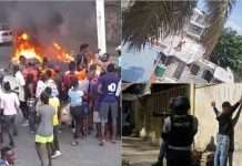 Pasi i rrahën, një turmë ua vuri flakën anëtarëve të dyshuar të një bande në Haiti