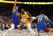 Denver Nuggets fitojnë ndeshjen e parë finale të Konferencës së Perëndimit ndaj Lakers