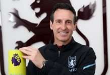 Unai Emery, trajneri i muajit prill në Premier Ligë