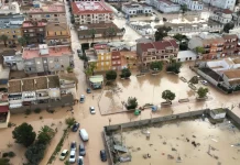 Pas thatësirës së madhe, Spanja në alarm nga shirat e rrëmbyeshëm dhe përmbytjet