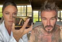 David Beckham i bën fansat të qeshin duke imituar gruan e tij në rutinën e bukurisë