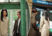 Dua Lipa viziton gratë prapa grilave në një burg në Angli