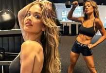 Rita Ora mahnit me linjat trupore në fotografitë e reja nga palestra