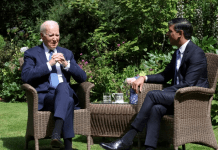 Biden takon krerët shtetërorë britanikë para samitit të NATO-s