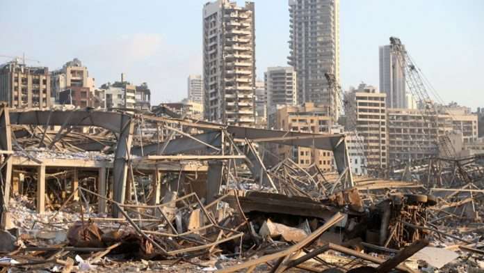 Large explosion in harbor area rocks Lebanon