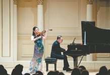 Violinistja Lao Li në “Carnegie Hall”
