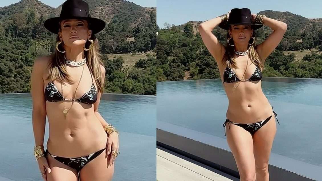 Jennifer Lopez sfidon moshën me pozat në bikini, 54-vjeçarja shfaqet në super formë