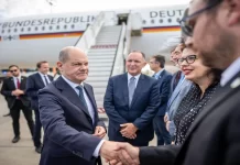 Kancelari gjerman Scholz mbërrin në Izrael