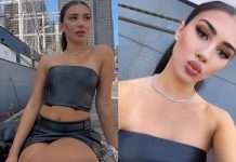 Melinda Ademi duket mahnitëse teksa shfaqet me të zeza në New York