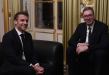Vuçiq thotë se me Macron ka folur edhe për dialogun me Kosovën