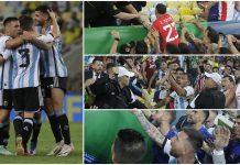 Vrazhdësi në fushë, përleshje në tribuna: Argjentina mundi Brazilin në një ndeshje plot tension