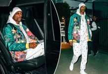 Snoop Dogg fotografohet duke tymosur lëndë narkotike, pak ditë pasi deklaroi se kishte vendosur të largohej nga marihuana
