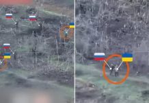 Pamje që tregojnë sesi rusët po i përdorin ukrainasit e zënë rob si mburojë