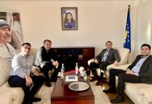 Prindon Sadriu përfundon mandatin në Shkup