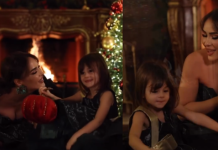 Pamje festive në shtëpinë luksoze të Xhensila Myrtezajt