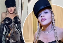 Madonna sjell poza provokuese me veshje lëkure
