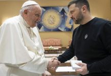 Zelensky tregoi se me Papa Françeskun ka diskutuar formulën e paqes për Ukrainën