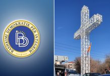 BDI reagon ashpër për vendosjen e kryqit në Kumanovë