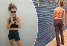 Rita Ora tregon muskujt e tonifikuar dhe trupin elegant në një fotografi nga ushtrimet e mëngjesit