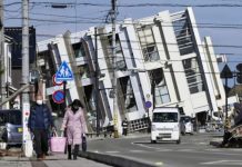 Tërmeti vdekjeprurës në Japoni/ Shkon në 78 numri i të vdekurve, dhjetëra raportohen të zhdukur