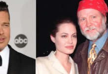 Brad Pitt përballet me babain e Jolie në një galeri, nuk flasin me njëri-tjetrin