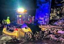 Pamje të rënda të aksidentit në Hungari ku vdiqën dy mërgimtarë nga Kosova