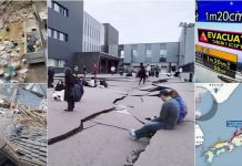 Paralajmërime për cunam, pamje që tregojnë efektet e tërmetit të fuqishëm në Japoni