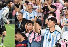 Pritje e jashtëzakonshme, 40 mijë tifozë në stërvitje për ta parë Leo Messin