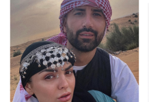 Fifi me partnerin për pushime në Dubai