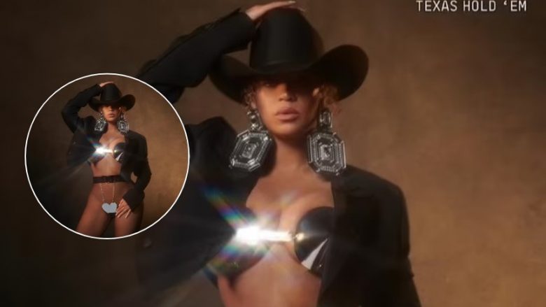 Beyonce shfaqet tejet provokuese në kopertinë për këngën ekskluzive “Texas Hold ‘Em”