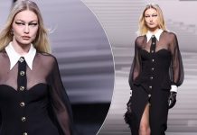 Gigi Hadid dukej e mrekullueshme për një xhirim të ri të modës