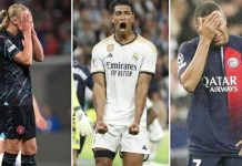 Lojtari më i shtrenjtë nga secila prej 16 skuadrave që janë aktualisht pjesë e Ligës së Kampionëve