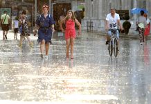 Nga e hëna rënie e lehtë e temperaturave dhe reshje të përkohshme