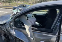 Aksident trafiku në rrugën e Kombit, lëndohen pesë persona