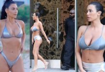Kanye West krijon Kim Kardashian 2.0: Tani Bianca Censori del me bikini metalike të frymëzuar nga ish-gruaja e reperit