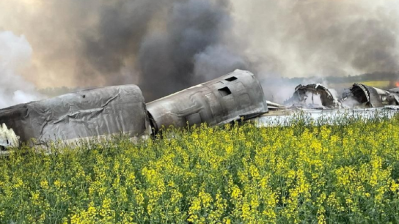  Për herë të parë  Ukraina rrëzon një aeroplan bombardues strategjik rus