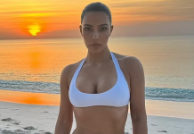 Kim Kardashian tregon trupin e mrekullueshëm, gjatë pushimeve me motrat e saj