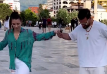 Lumbardhi e Shqipja bëhen bashkë, hedhin valle në mes të Tiranës