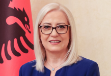 Kryetarja e Kuvendit të Shqipërisë uron Afrim Gashin për zgjedhjen si kryeparlamentar